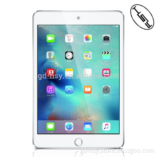 HUYSHE scratch resisitant tempered glass screen 9H protector for Apple ipad mini 4